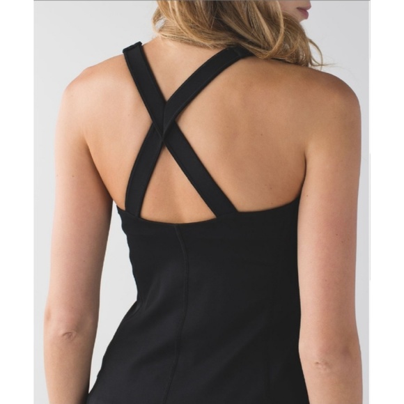 Lululemon Kanto Catch Me Black Crossback Tank - Picture 2 of 5